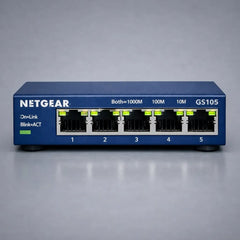 Netgear GS105 - 5-Port Gigabit Ethernet Unmanaged Switch