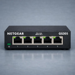 Netgear GS305 - 5-Port Gigabit Ethernet Unmanaged Switch