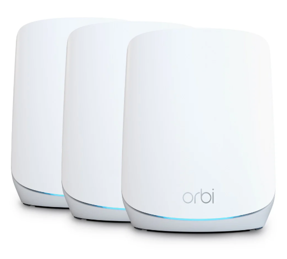 Netgear Orbi RBK763S AX5400 - Tri band Mesh Wifi 6 Robust Smart Home System