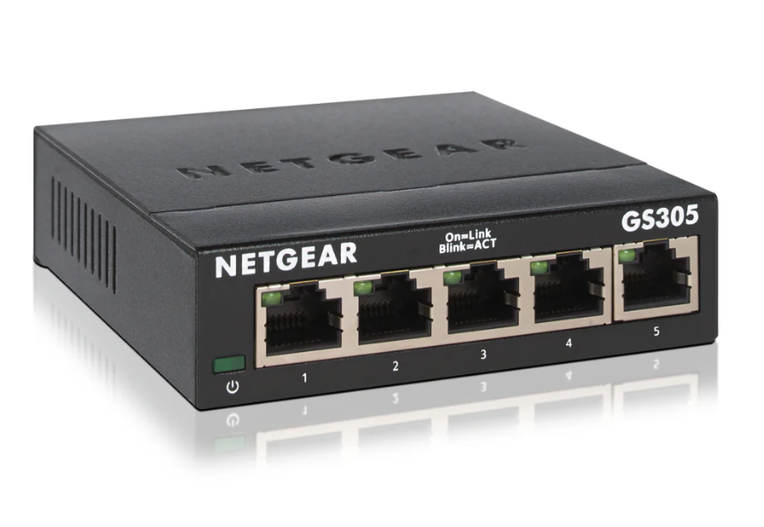 Netgear GS305 - 5-Port Gigabit Ethernet Unmanaged Switch
