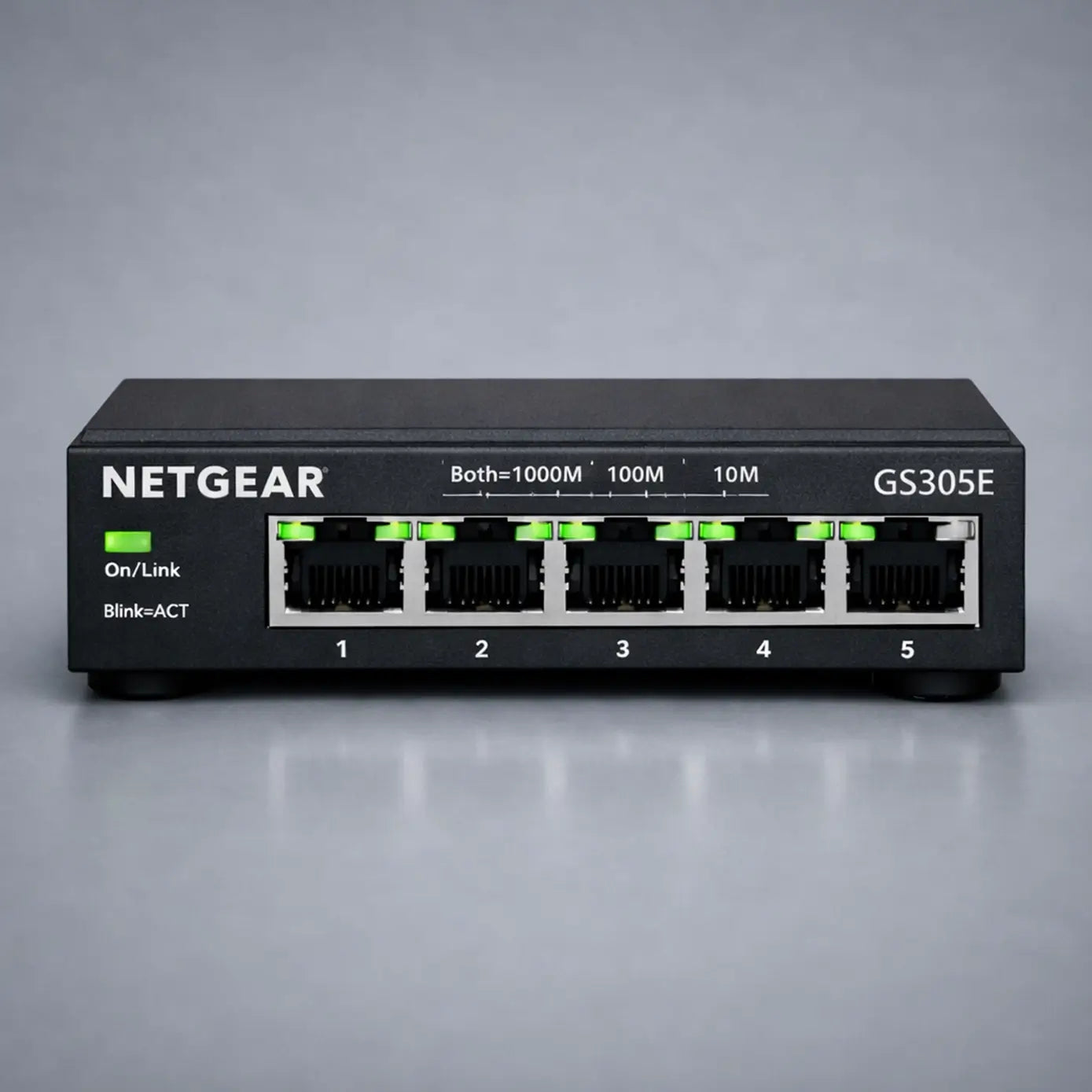 Netgear GS305E - 5-Port Gigabit Ethernet Managed Plus Switch