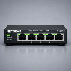 Netgear GS305E - 5-Port Gigabit Ethernet Managed Plus Switch